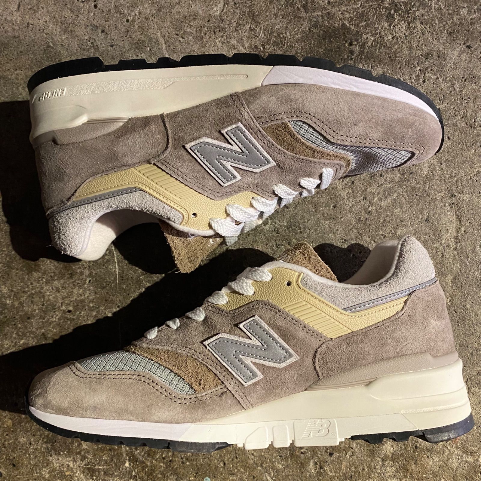 New Balance U997MG USA製 26cm ニューバランス グレー スェード 