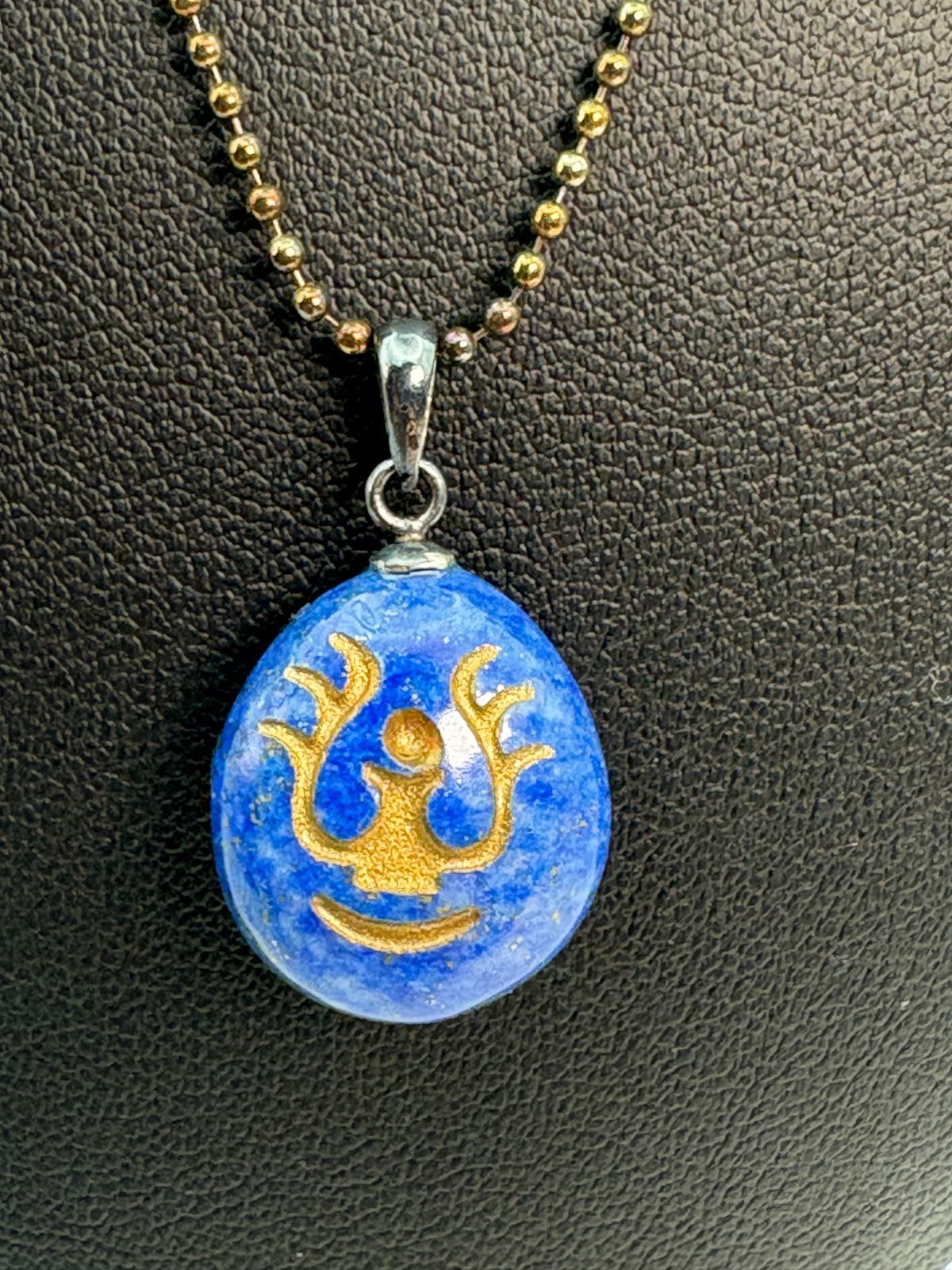 天空の城ラピュタ 飛行石 ネックレス ラピスラズリ ジブリ シルバー