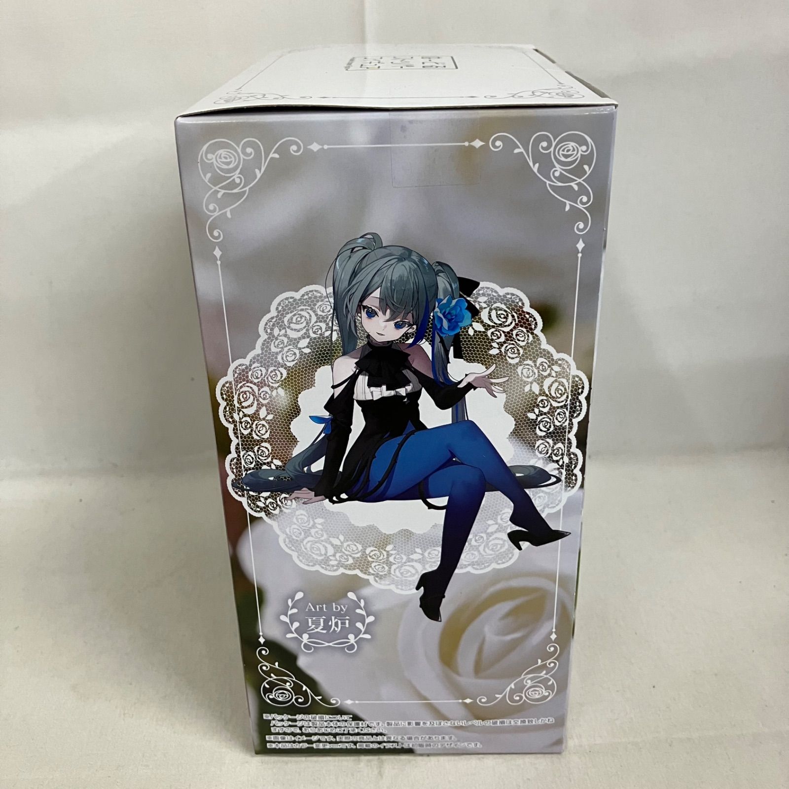 6個 初音ミク ぬーどるストッパーフィギュア Flower Fairy 白薔薇 フリュー プライズ『初音ミク Flower Fairy -白薔薇-ぬーどる