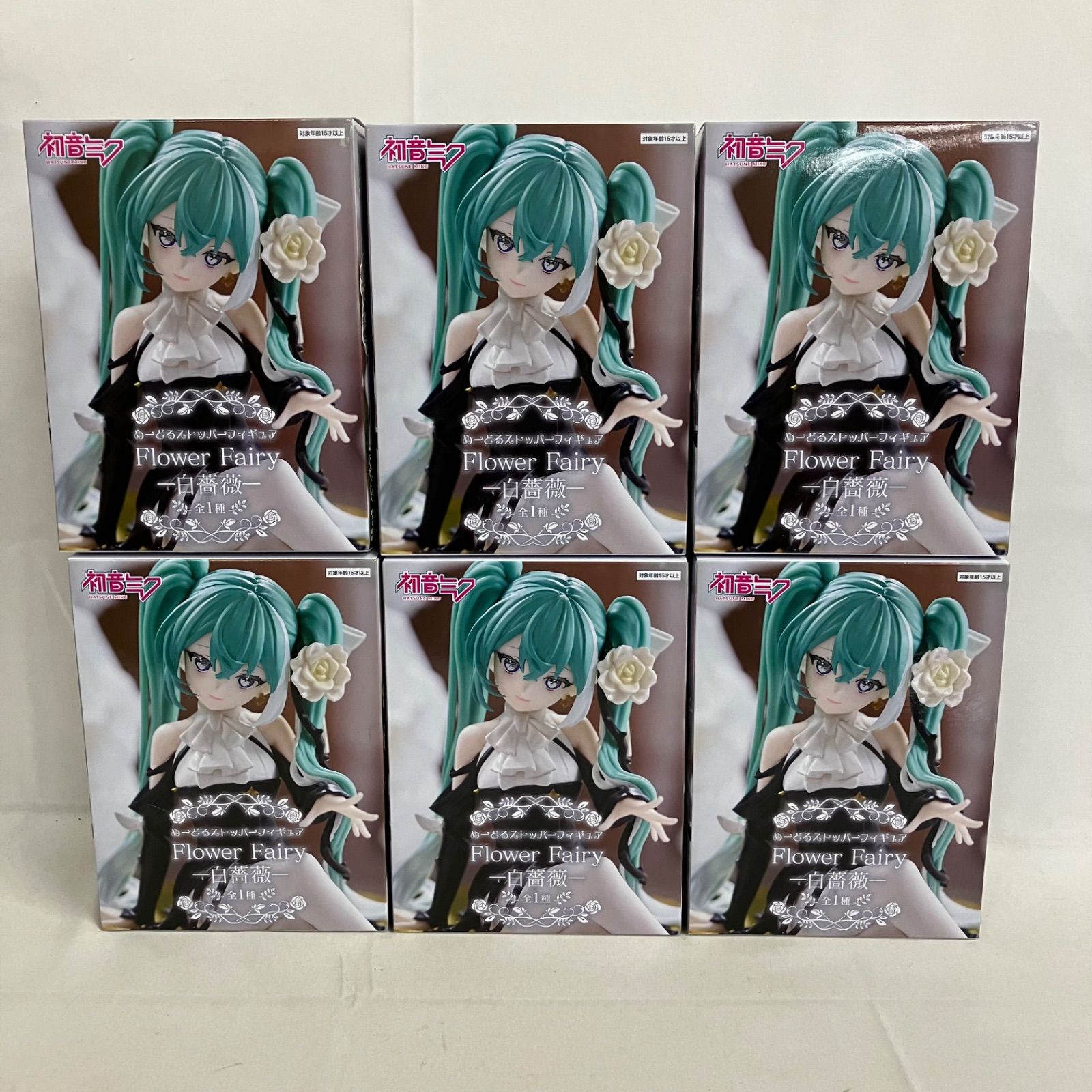 未開封 初音ミク ぬーどるストッパー Flower Fairy 白薔薇 フィギュア