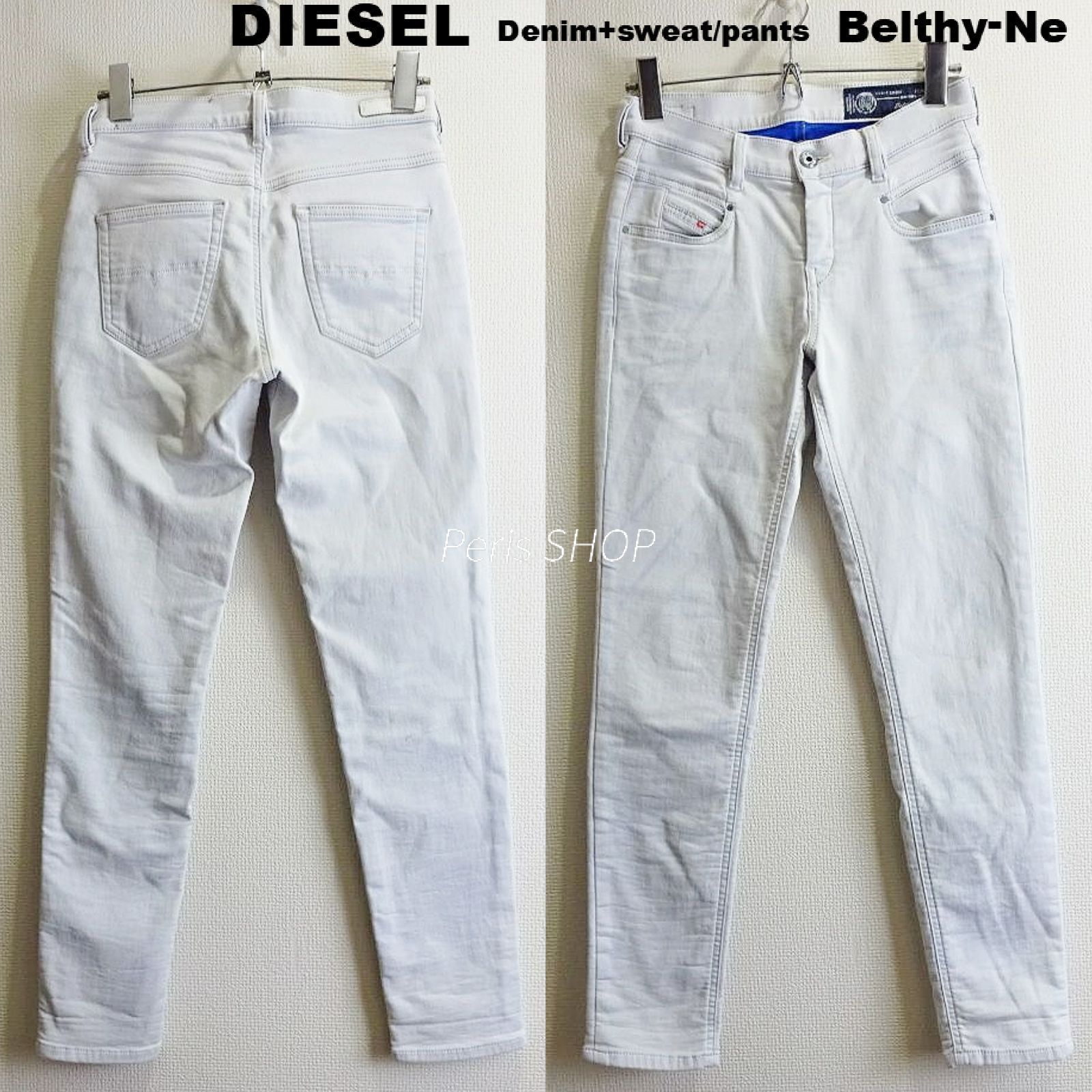 DIESEL ディーゼル ジョグジーンズ Belthy-Ne W64cm / W23 タイト 
