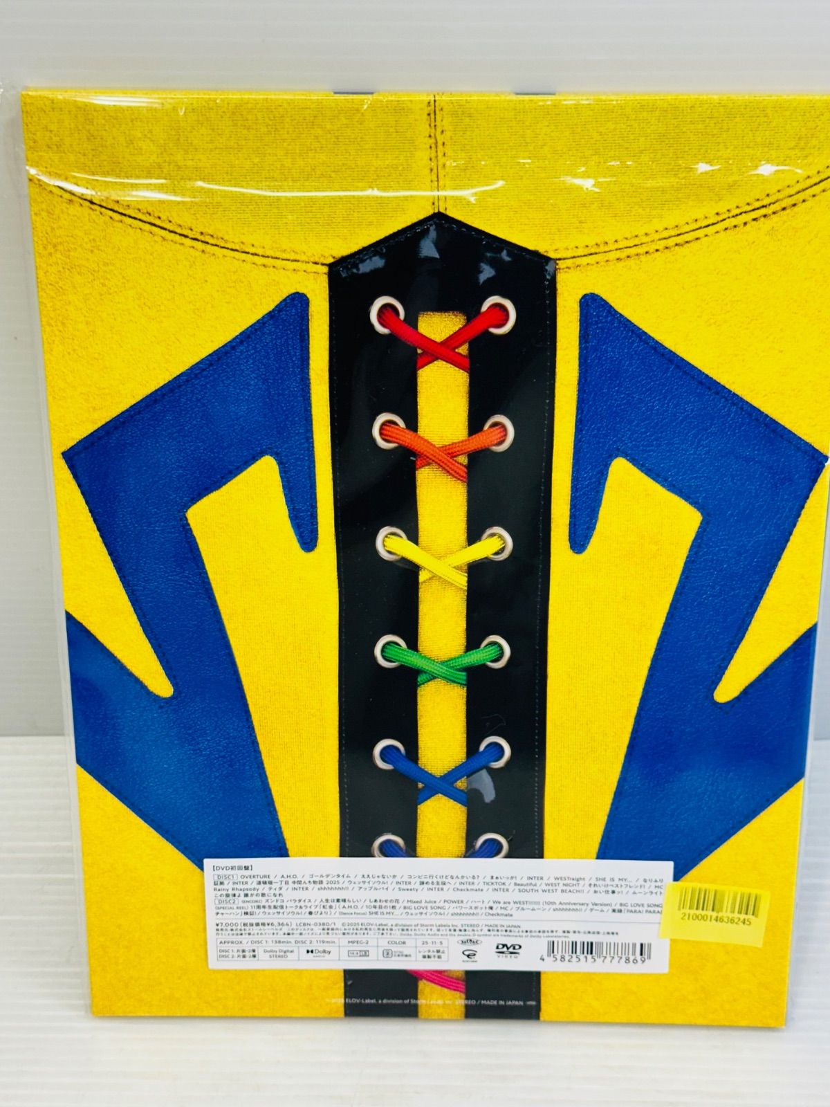 WEST. LIVE TOUR 2025 A.H.O. AHO 〈初回盤〉DVD - メルカリ