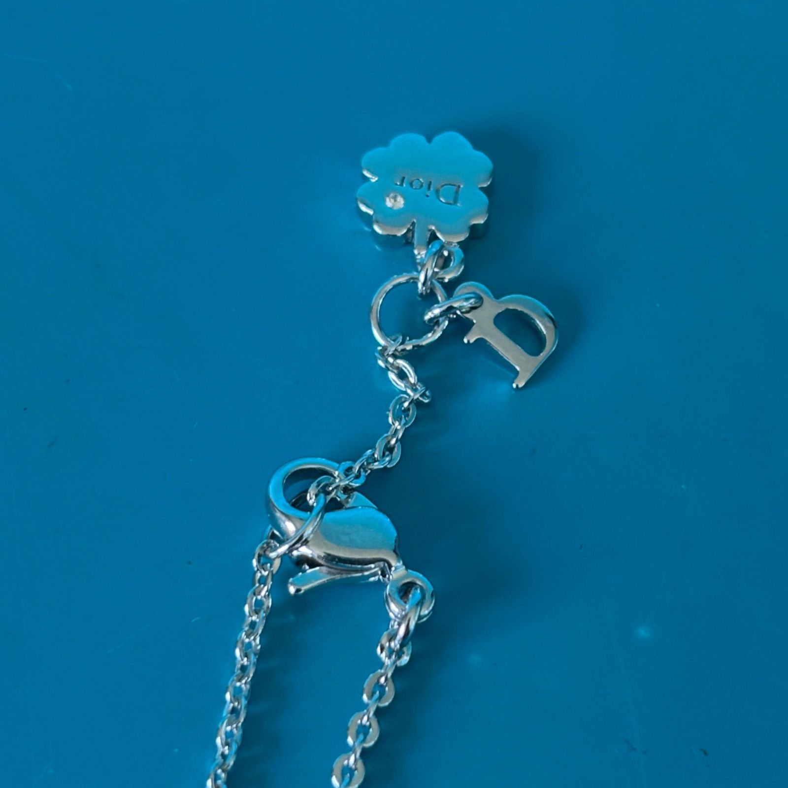 A153 Dior ディオール ブレスレット スター 星 クリスタル シルバー