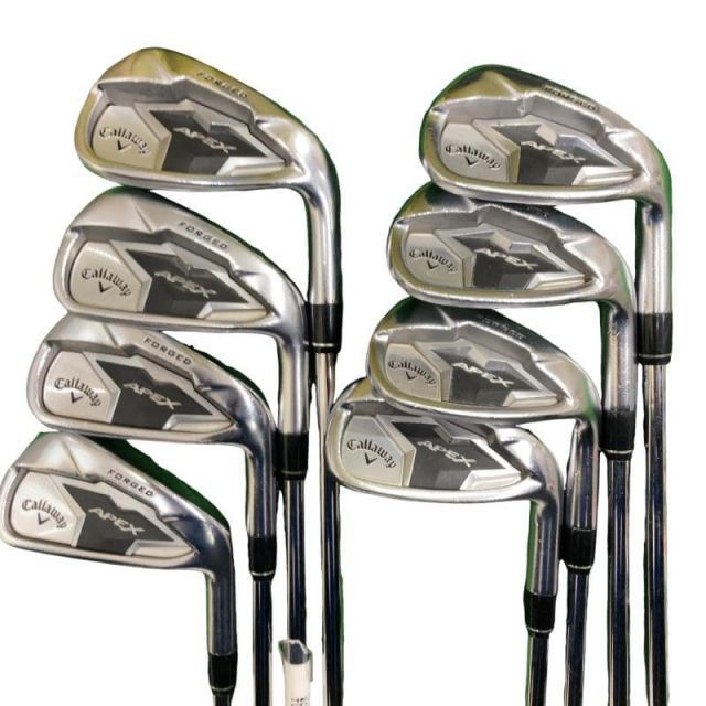 中古】 キャロウェイ APEX(2019) 8S アイアンセット IR 純正特注