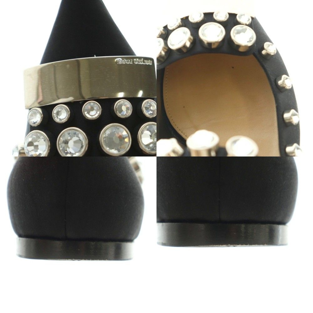 セルジオロッシ Sergio rossi SR1 パンプス ポインテッドトゥ ビジュー