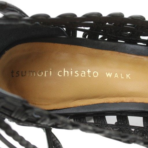 ツモリチサト ウォーク tsumori chisato walk パンプス チャンキー