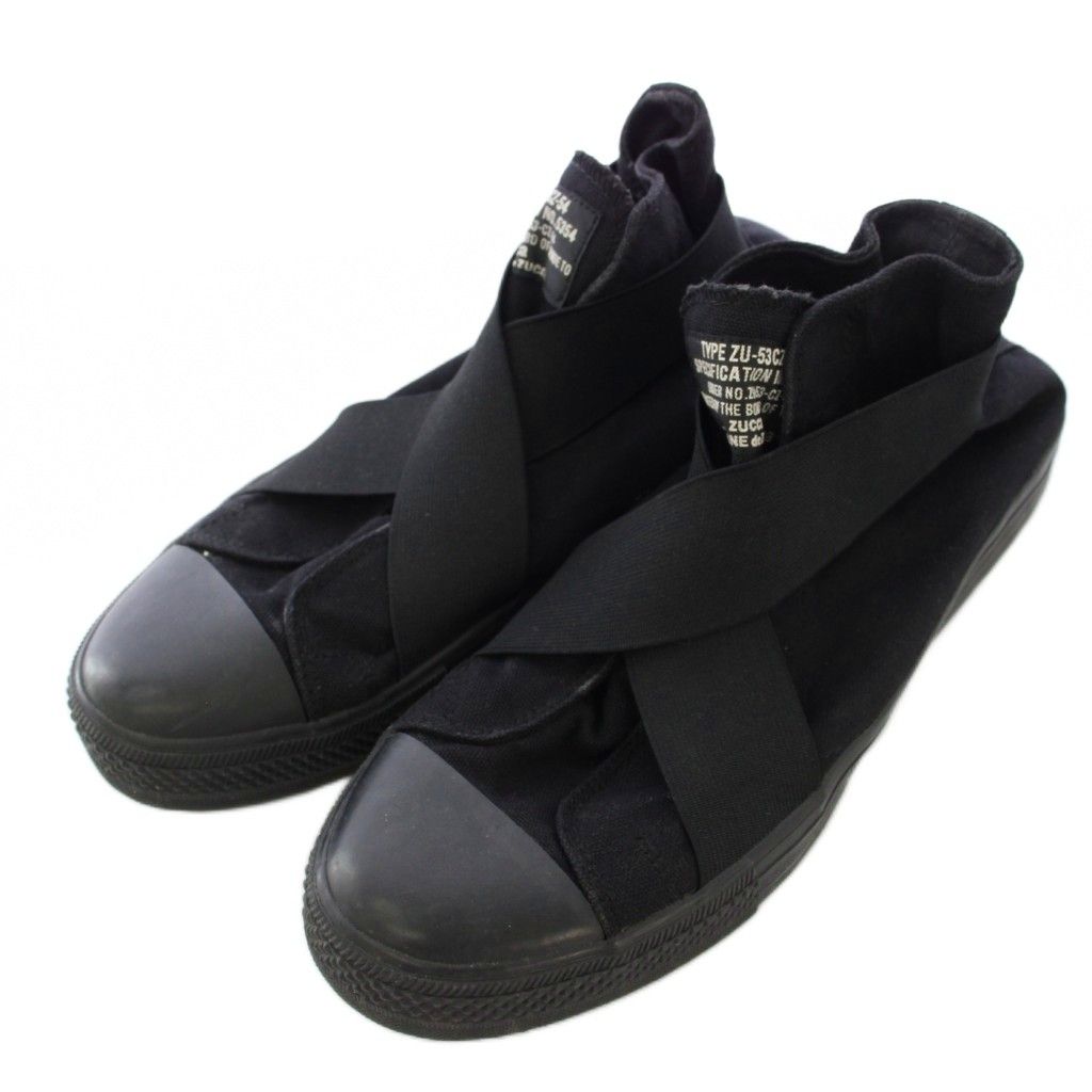 カバンドズッカ CABANE de zucca ハイカットスニーカー シューズ