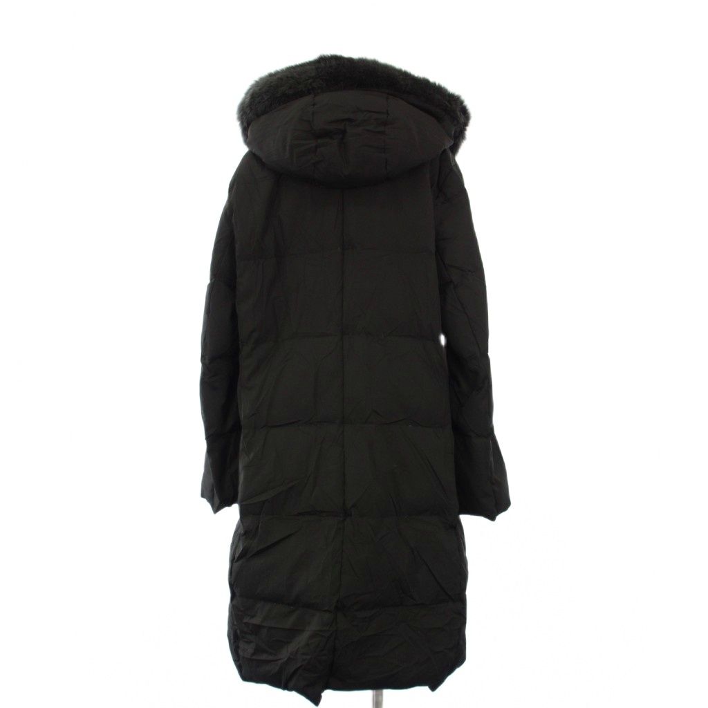 DAMA collection フォックスファー ダウンコート 黒 7AR ダーマコレクション dama collection ダウンコート フーディ アウター