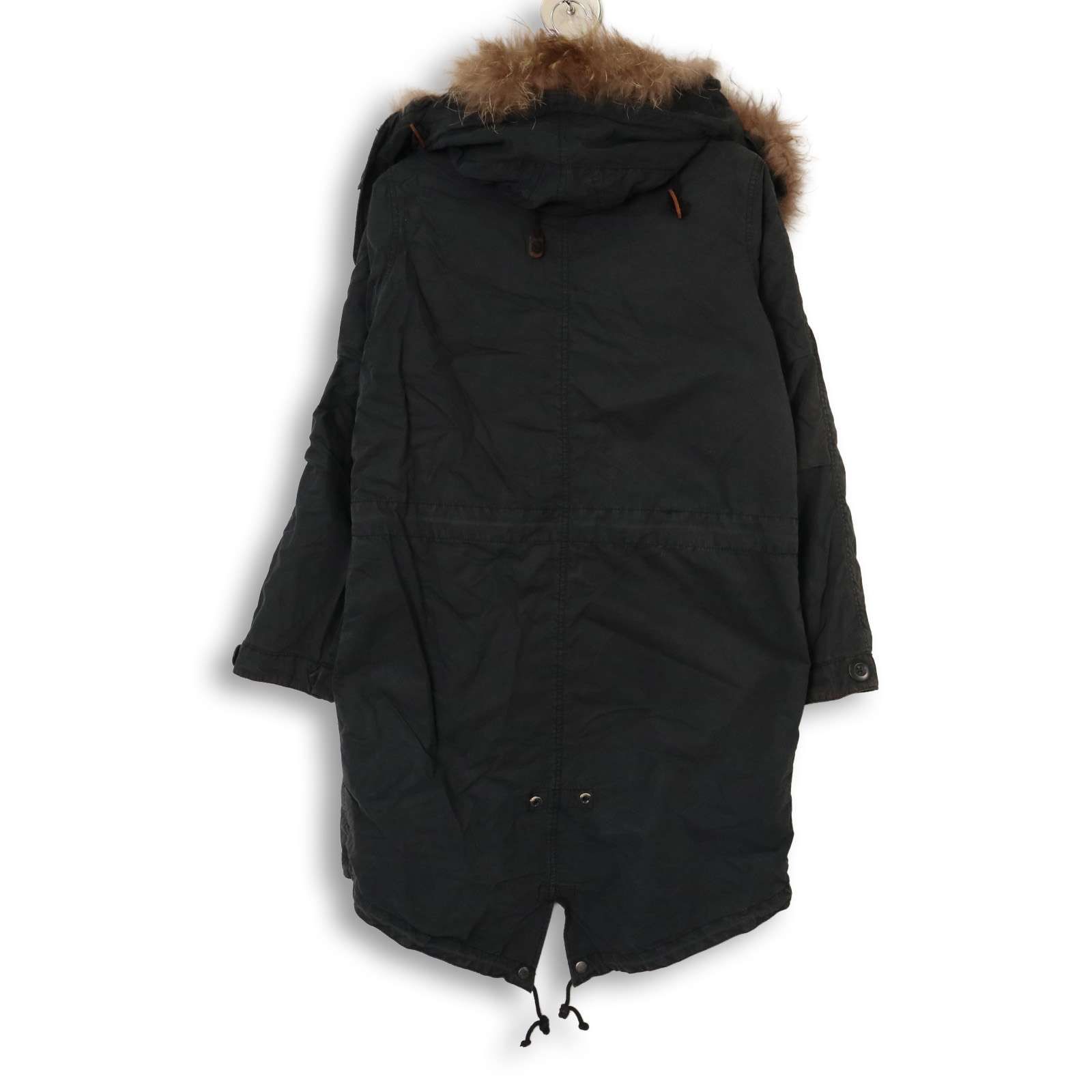 AVIREX アヴィレックス 秋冬 リアル ファー☆ ライナー フード着脱可