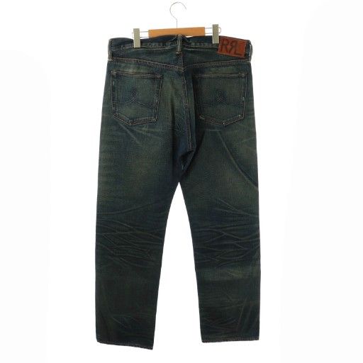 ダブルアールエル RRL STRAIGHT LEG JAPAN WOVEN SELVEDGE DENIM