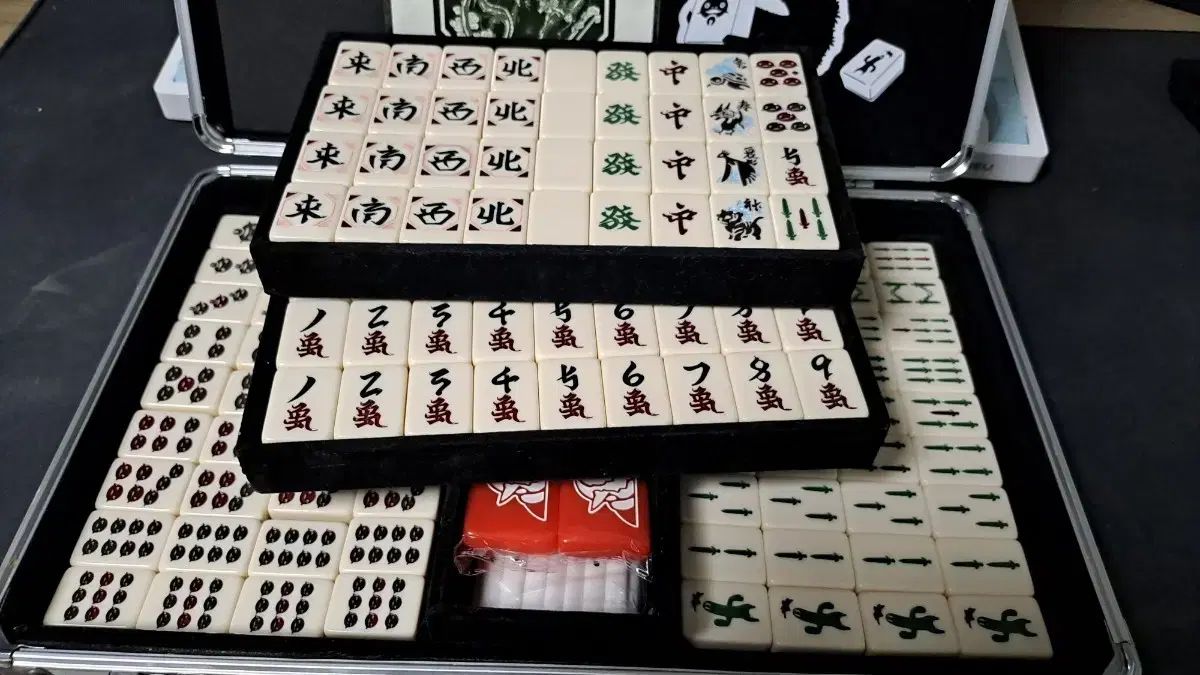 ファイナルファンタジーXIV FF14 ドマ式麻雀牌マット フルセット