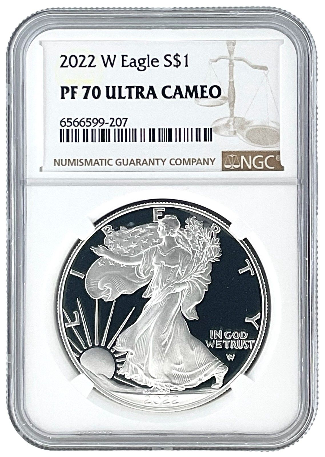 2022 W 1オンス シルバー イーグル プルーフ NGC PF70 ウルトラカメオ