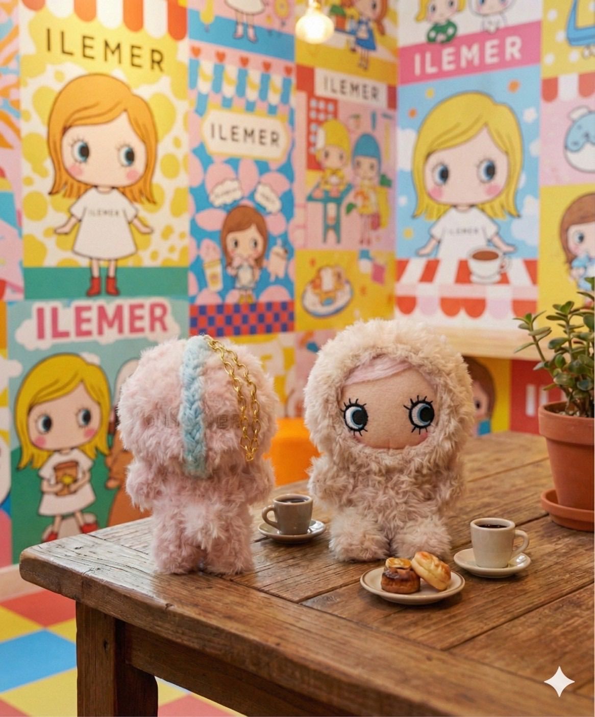 【ILEMER】イルメール ハピアニ かいじゅう ダイナソー レア&『御守』 ⭐️レア【新品未使用】イルメール ハッピードール アニマルズ