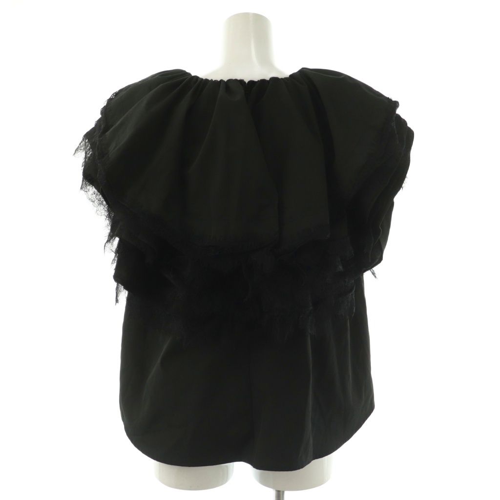 ビビィ Bibiy COLENNE CAMI TOP トップス ブラウス フレンチスリーブ プルオーバー 1 黒 /NR ■OS ■SH