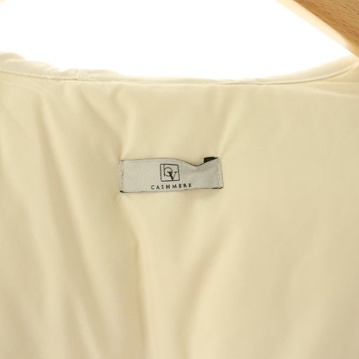 ブランベール blancvert CASHMERE ダウンジャケット ジップアップ