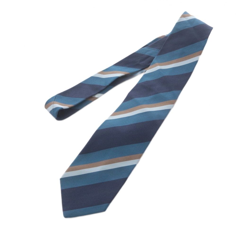 新品未使用　ルイジボレッリ　ネクタイ　LUIGI BORRELLI ブラウン単色 新品未使用 ルイジボレッリ ネクタイ LUIGI BORRELLI ブラウン単色