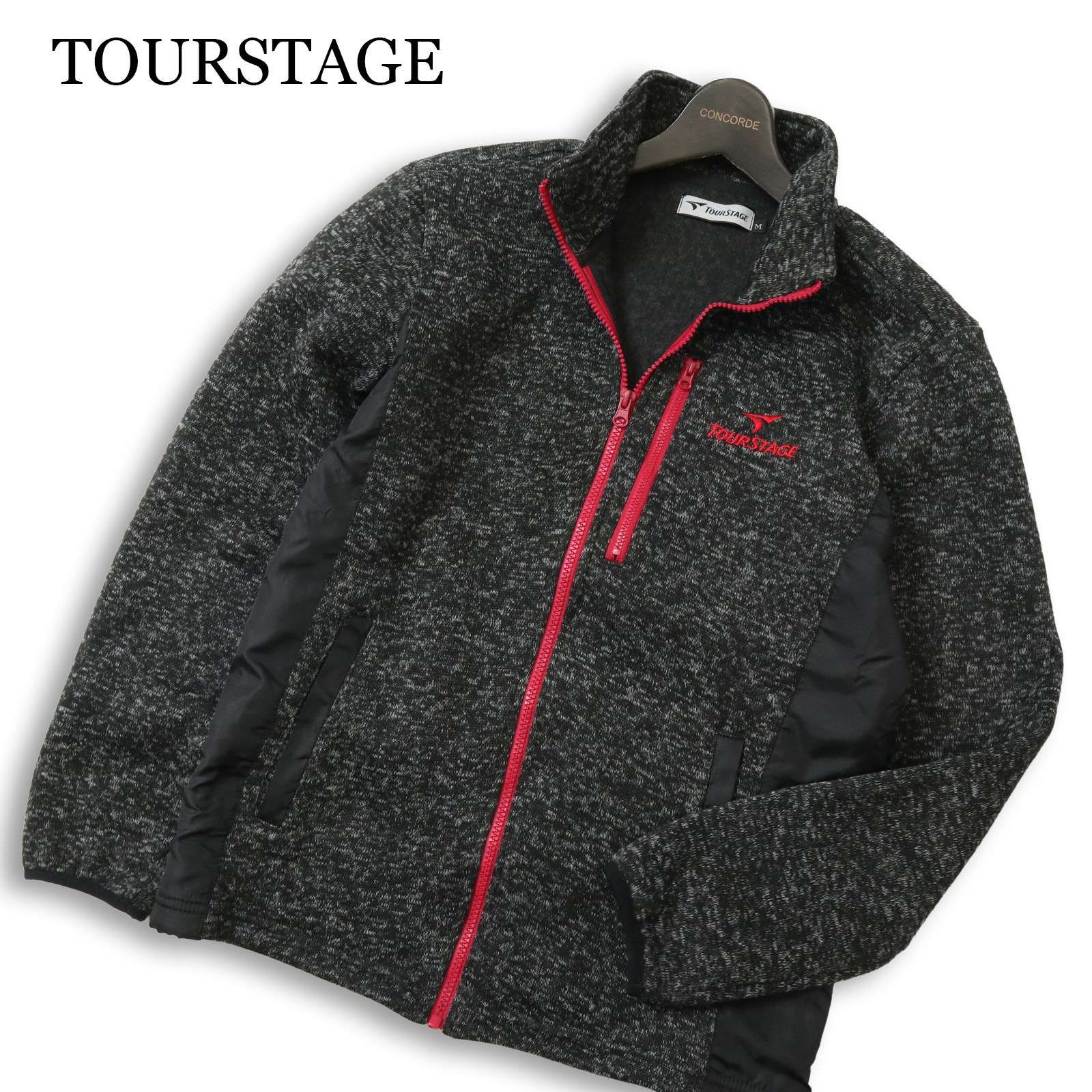 TOURSTAGE ツアーステージ ゴルフ 秋冬 裏起毛 ニット☆ フリース