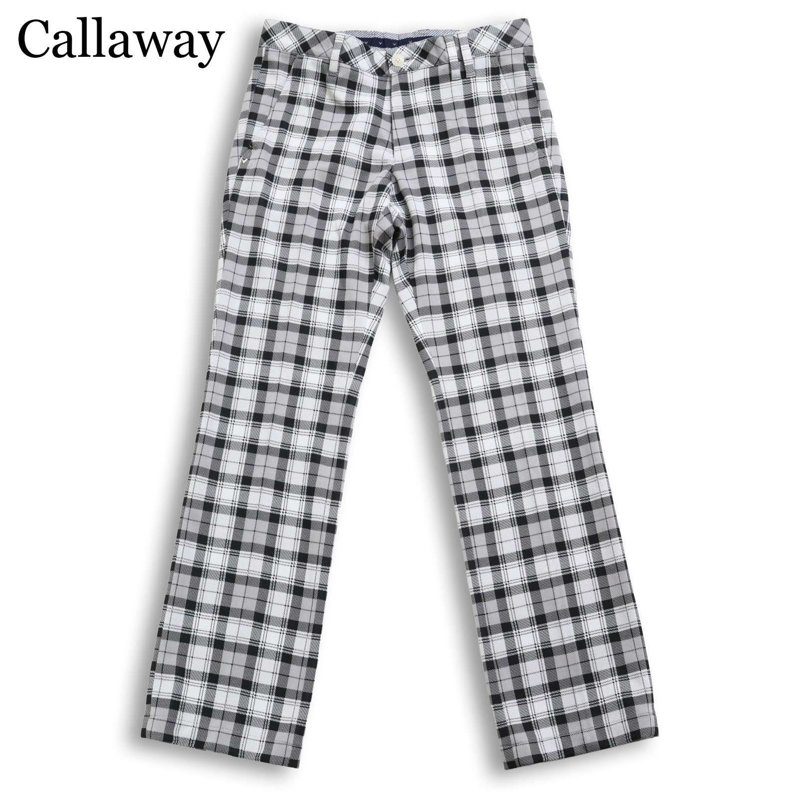 Callaway キャロウェイ ゴルフ 通年☆ チェック柄 ストレート