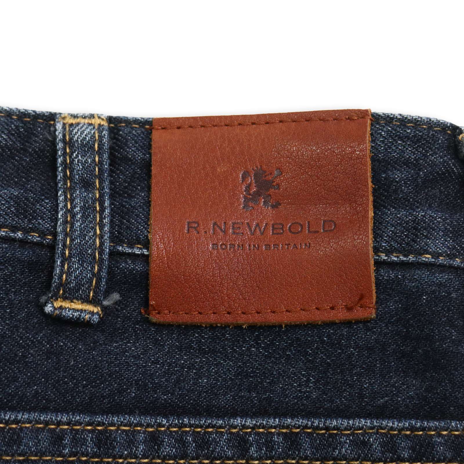 R. NEWBOLD ペイント加工デニム 31 Ralph Lauren- 2tuck linen wide 