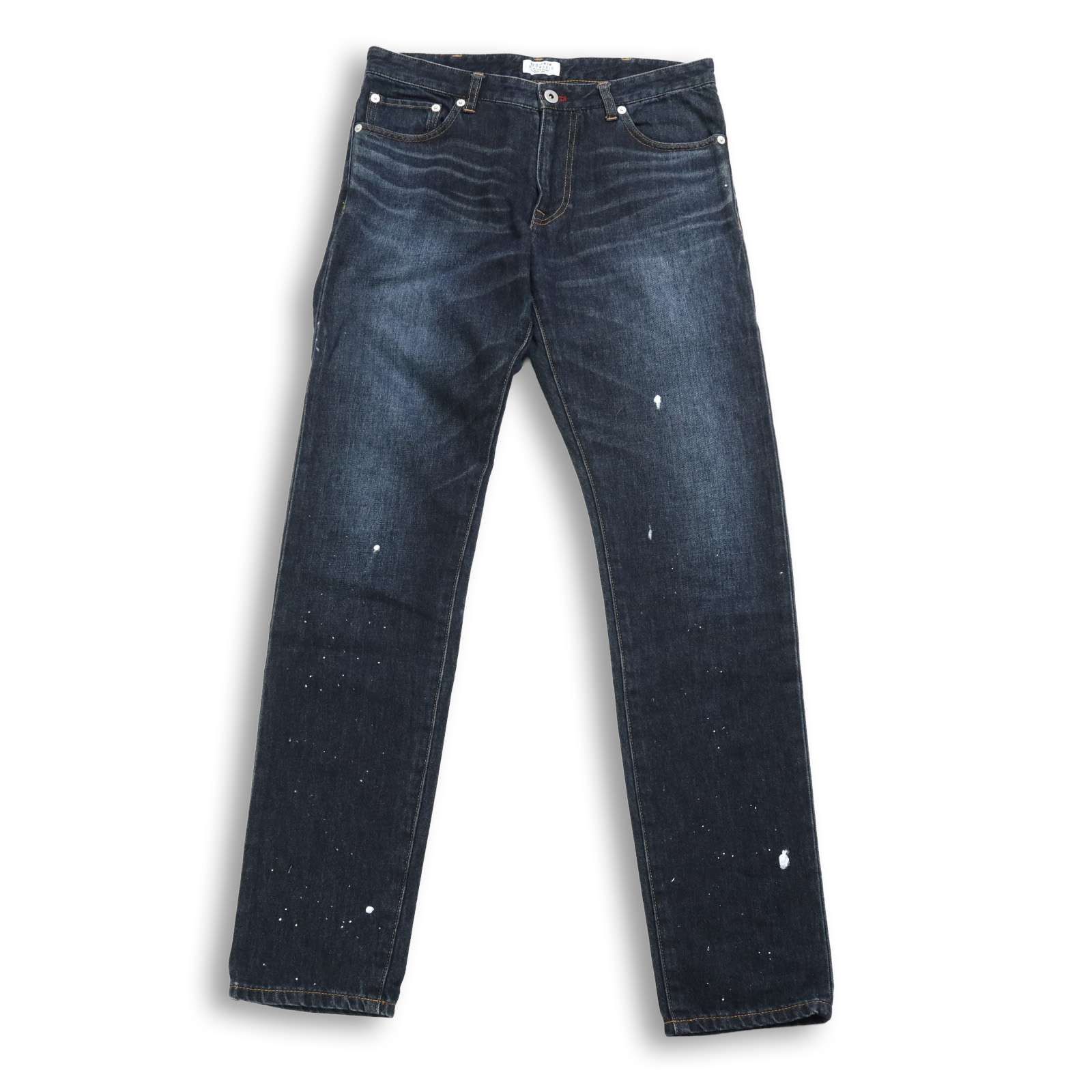 R. NEWBOLD ペイント加工デニム 31 Ralph Lauren- 2tuck linen wide