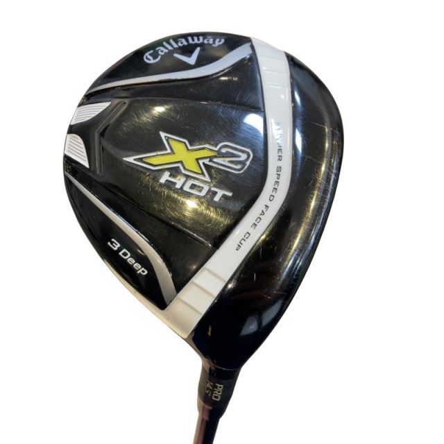 中古】 キャロウェイ X2 HOT PRO Deep 3W フェアウェイウッド FW X2