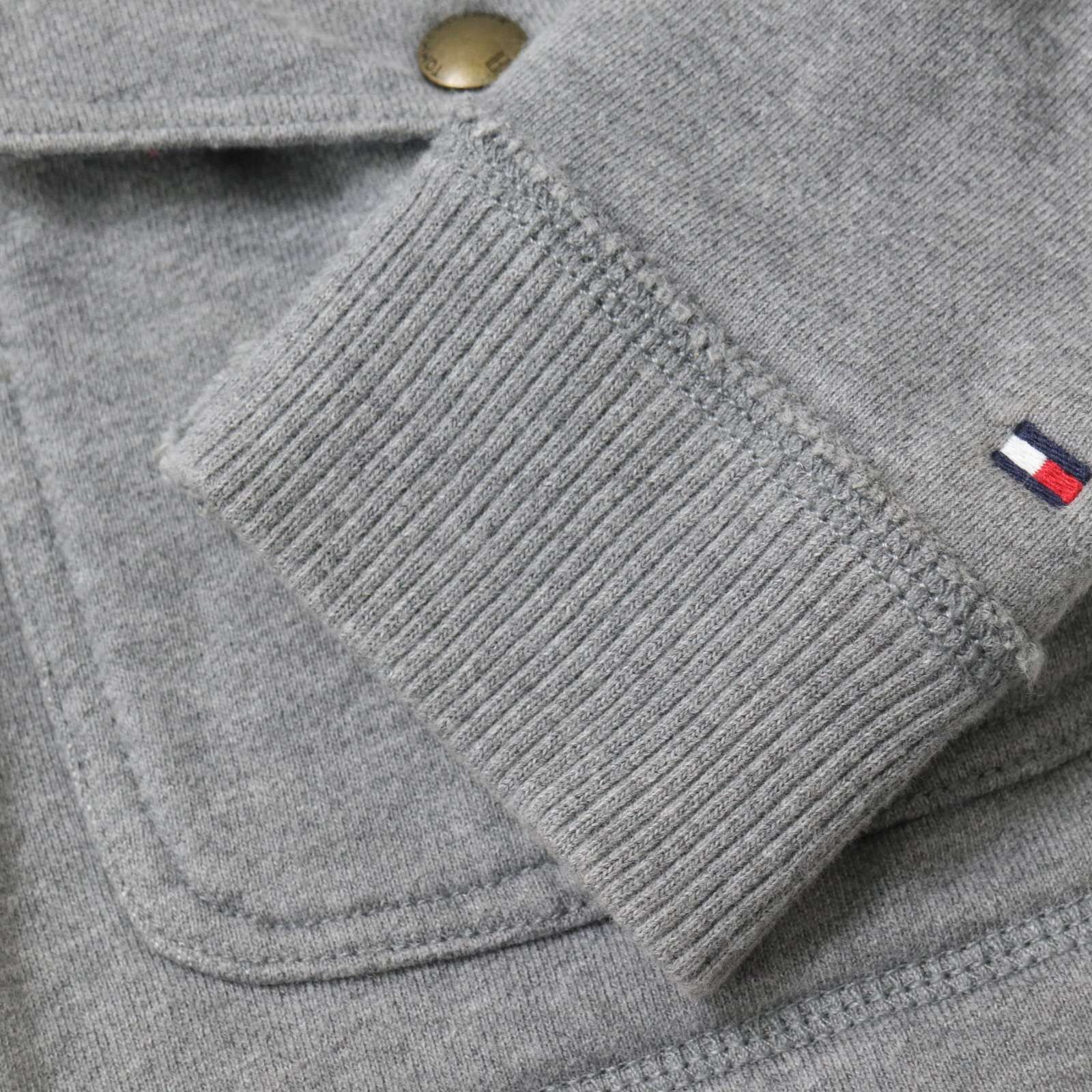TOMMY HILFIGER トミーヒルフィガー エルボーパッチ☆ スウェット 