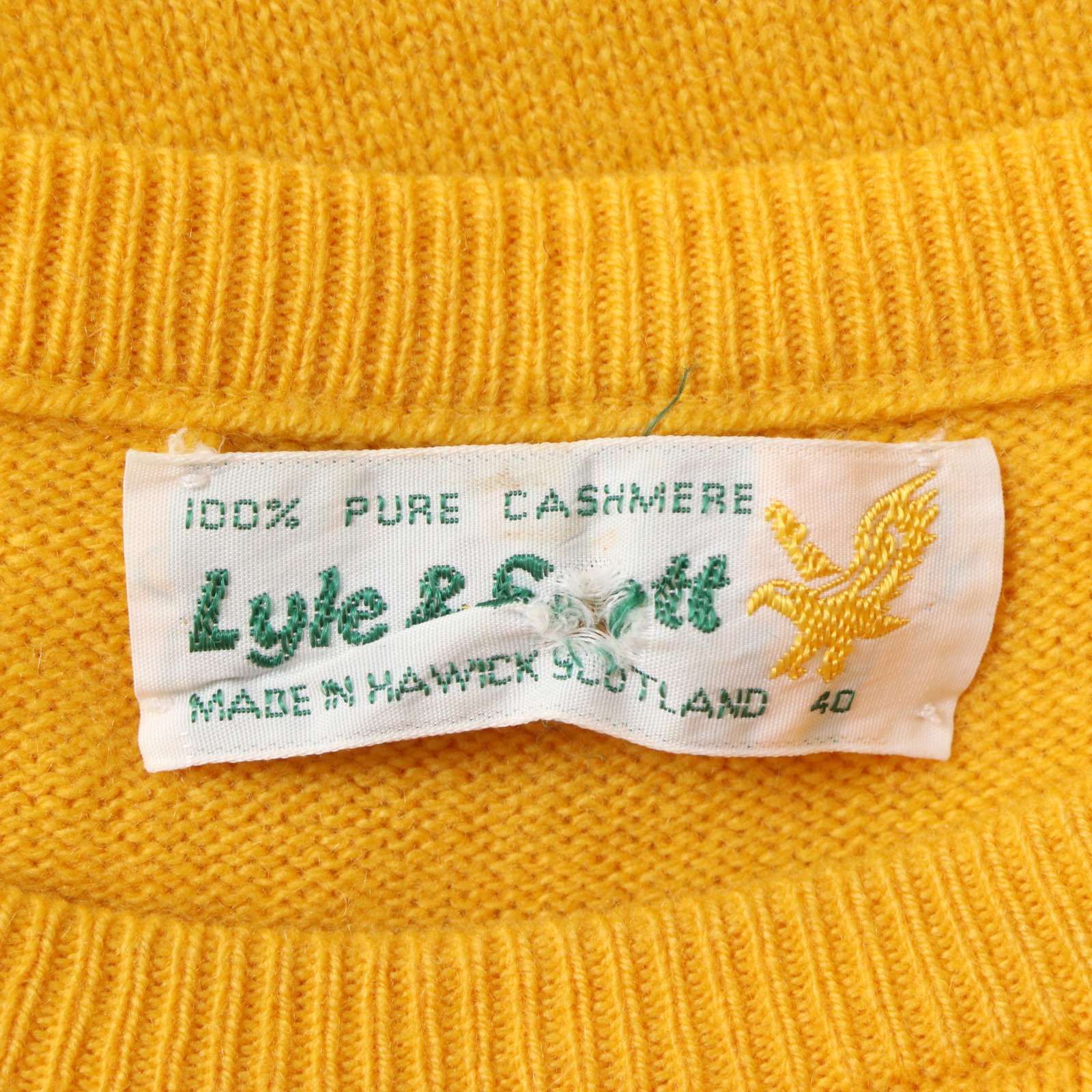 スコットランド製☆ LYLE&SCOTT ライル＆スコット 秋冬 高級 カシミヤ 