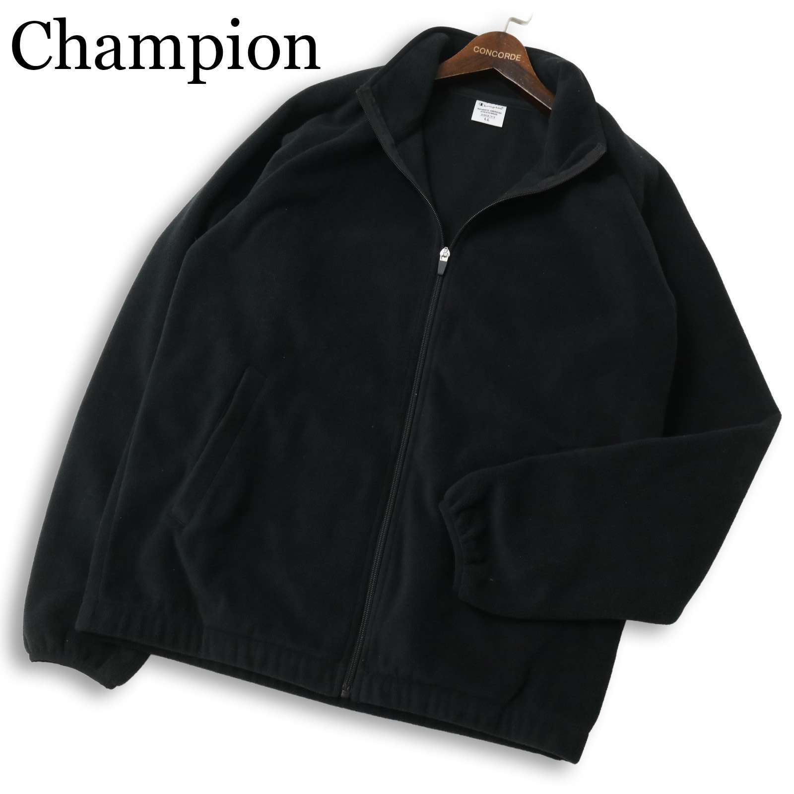 Champion チャンピオン 秋冬 フリース☆ ジャケット ブルゾン Sz.LL 