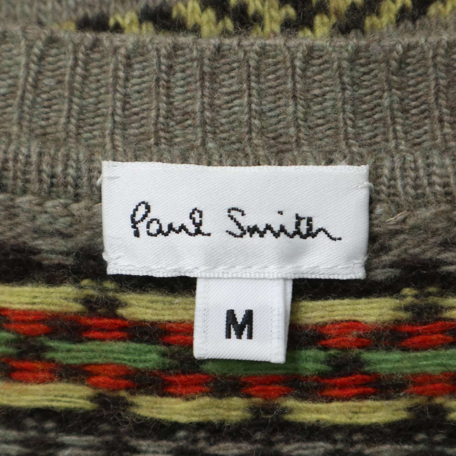 Paul Smith ポールスミス メインライン☆ 秋冬 カシミヤ混 ウール