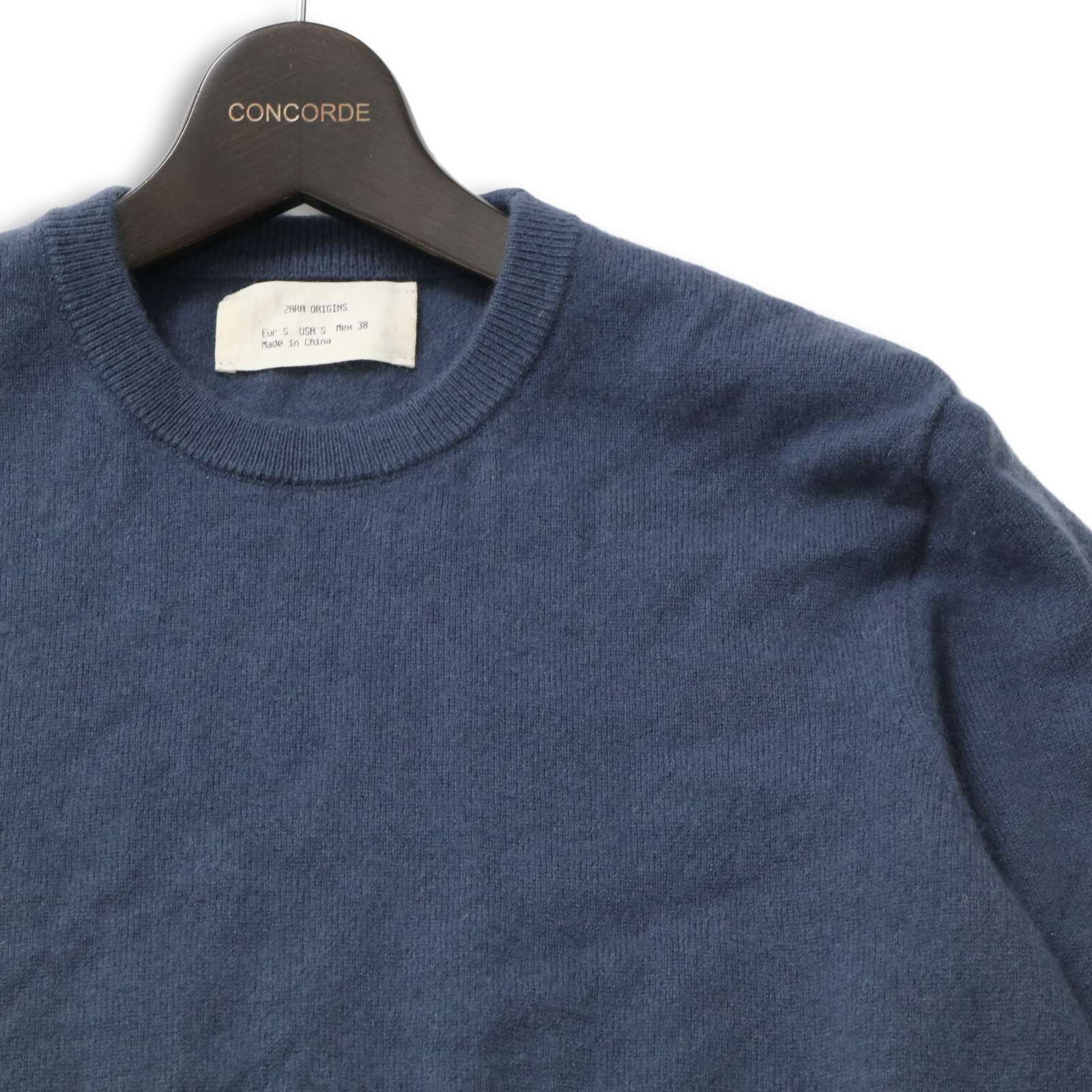 ZARA ORIGINS ザラ マン 秋冬 高級 カシミヤ100%☆ クルーネック