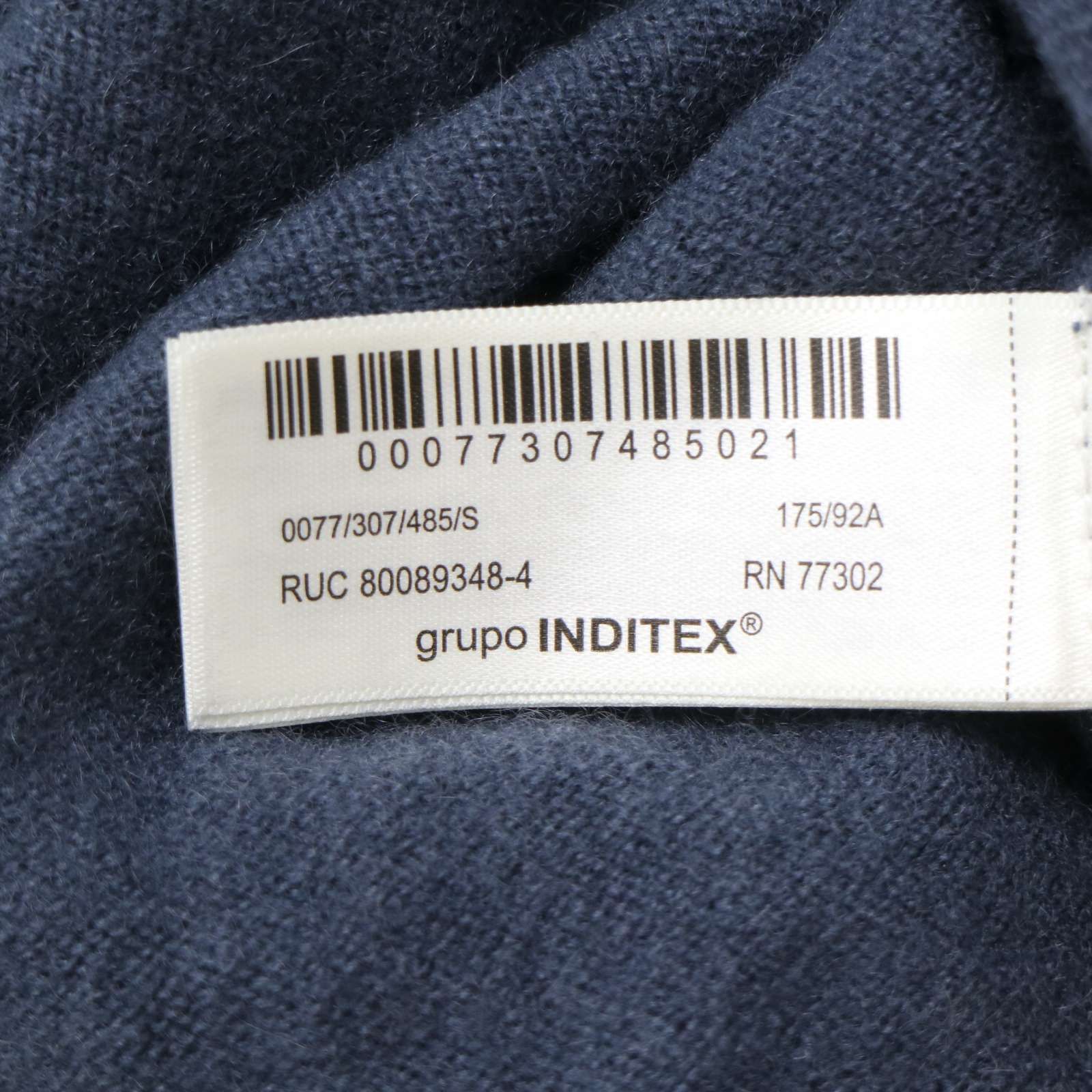 ZARA ORIGINS ザラ マン 秋冬 高級 カシミヤ100%☆ クルーネック
