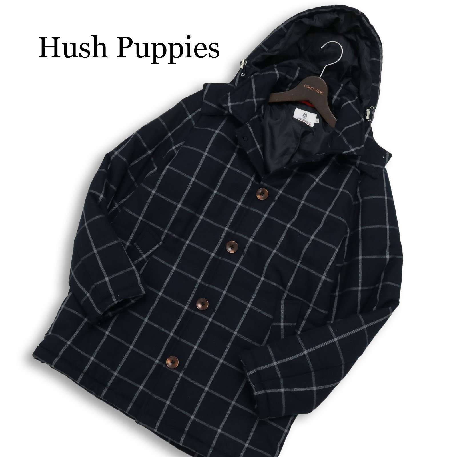 新品 未使用】 Hush Puppies ハッシュパピー 秋冬 フーディー 中綿 