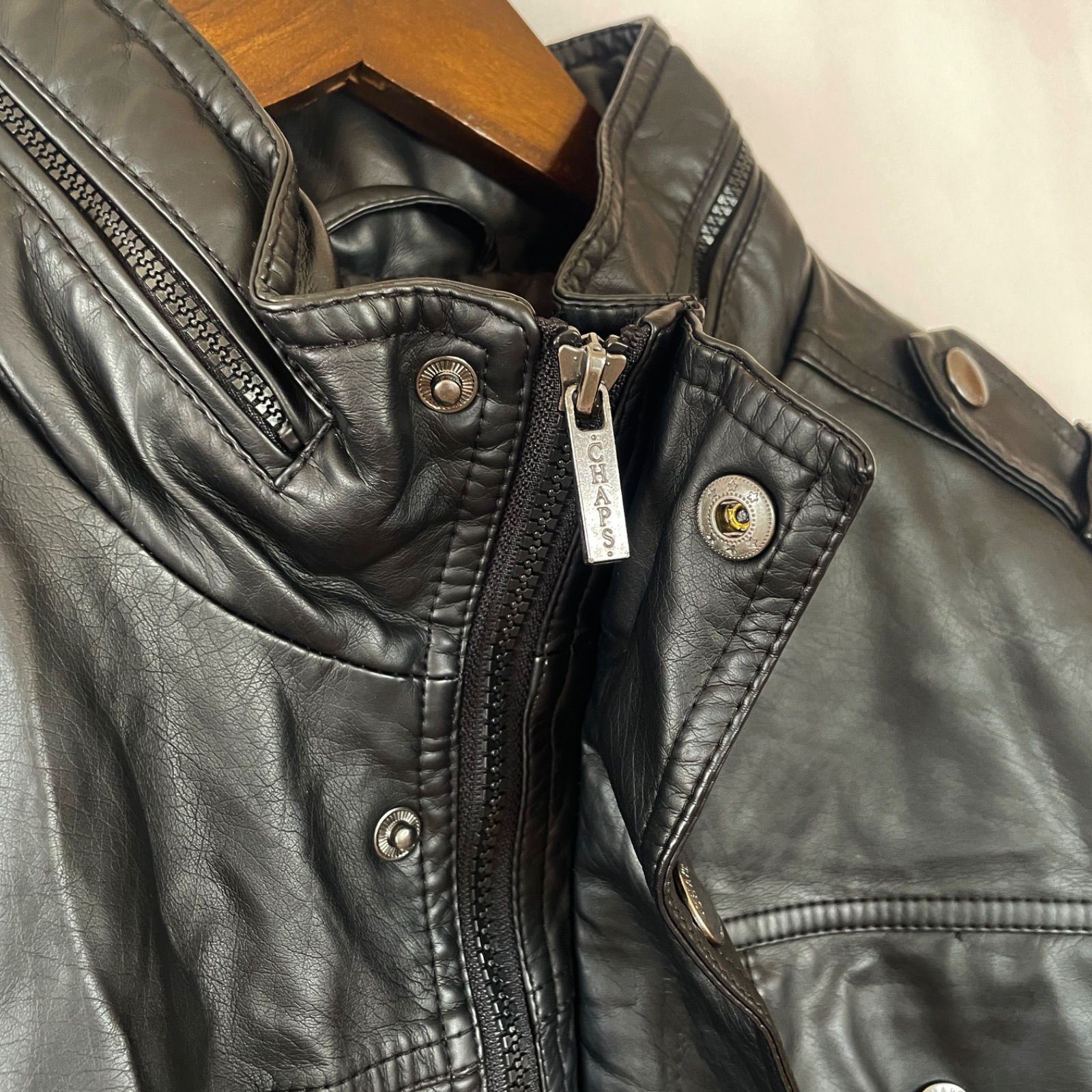 Ralph Lauren モーターサイクル ギミック M65 レザージャケット Ralph Lauren モーターサイクル ギミック M65 レザージャケット Ralph