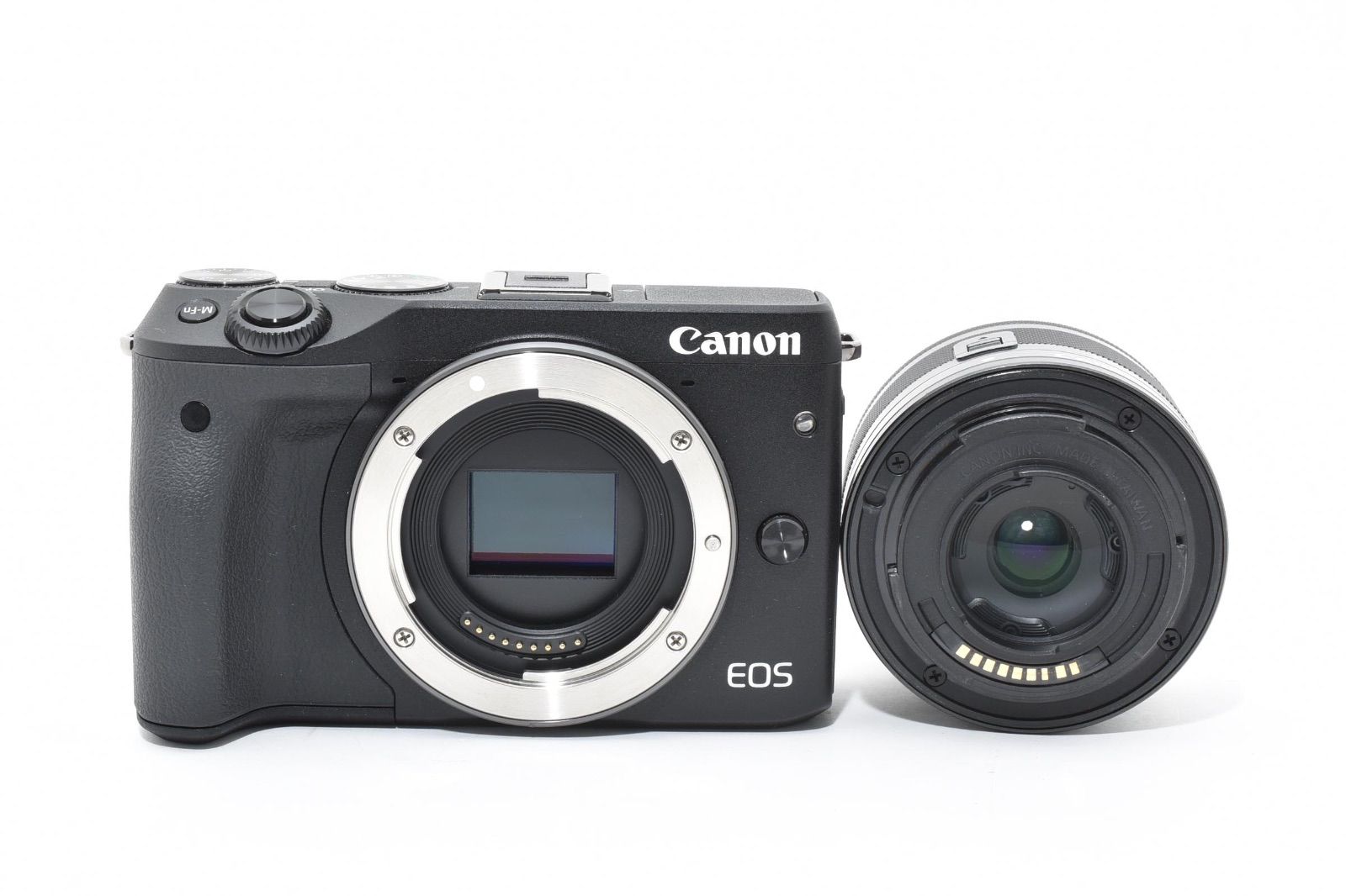 美品】キヤノン CANON EOS M3 15-45mm IS STM ミラーレス一眼カメラ