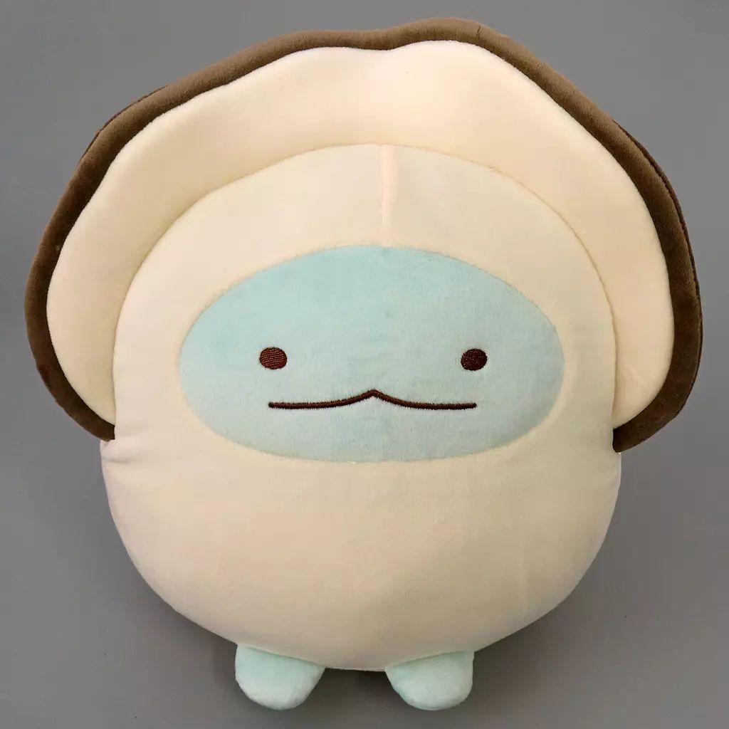 中古】ぬいぐるみ とかげ(カキ) スーパーもーちもち抱きぐるみ 「すみ