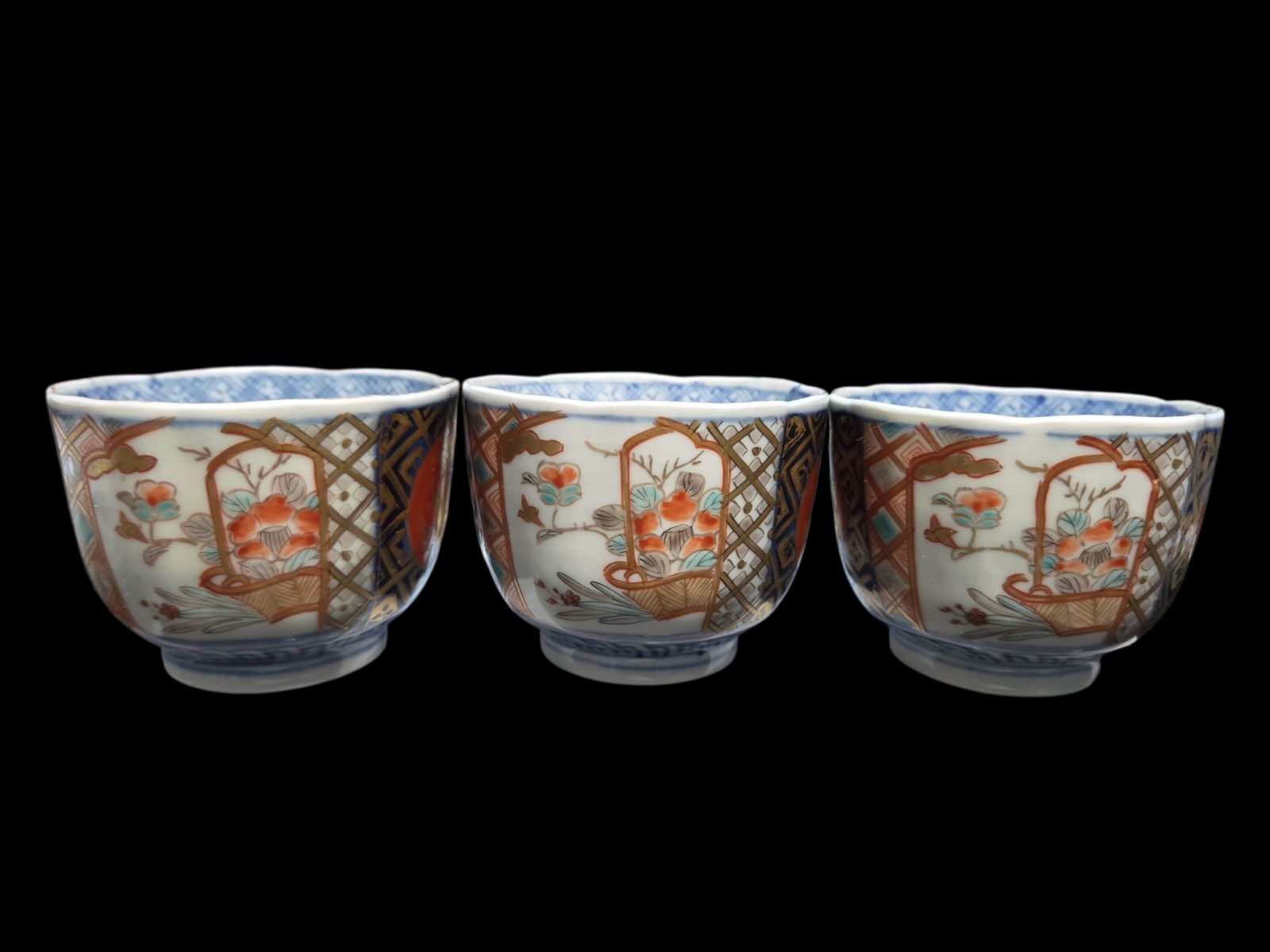 古伊万里 有田焼 年木谷窯 酒器 蕎麦猪口 当時物 レトロ 伝統工芸品