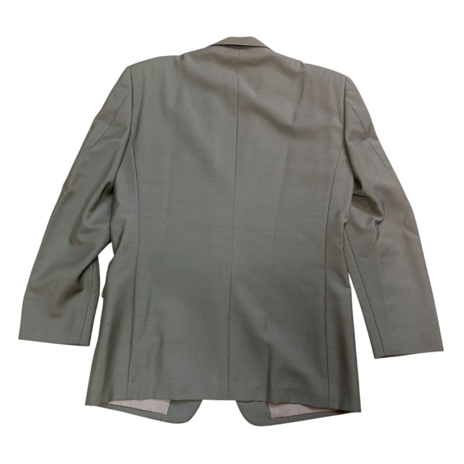 Christian Dior　ハンガー　スーツ　セットアップ　グレー　ディオール K591 M クリスチャンディオール ツータック スーツ上下 グレー メンズ