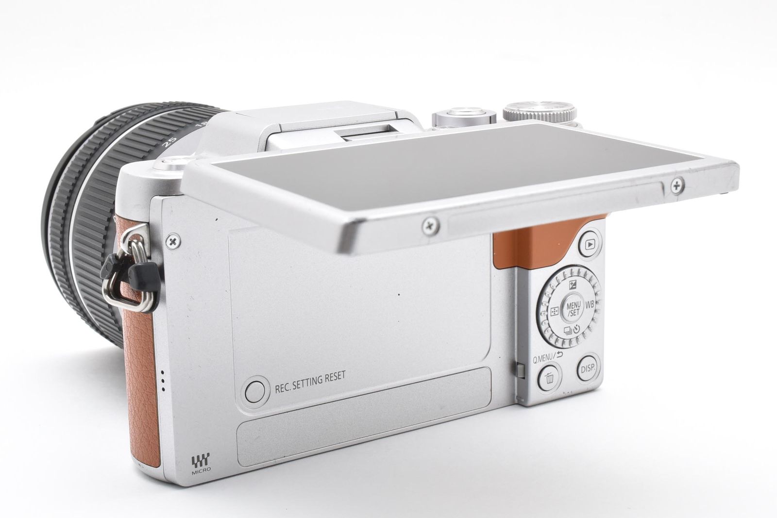 □ 美品 □ パナソニック PANASONIC DMC-GF7 ブラウン レンズセット