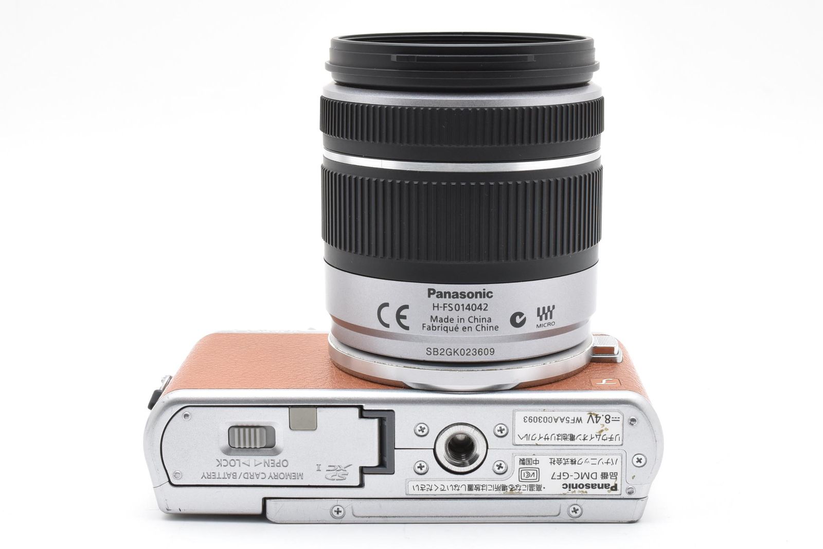 □ 美品 □ パナソニック PANASONIC DMC-GF7 ブラウン レンズセット