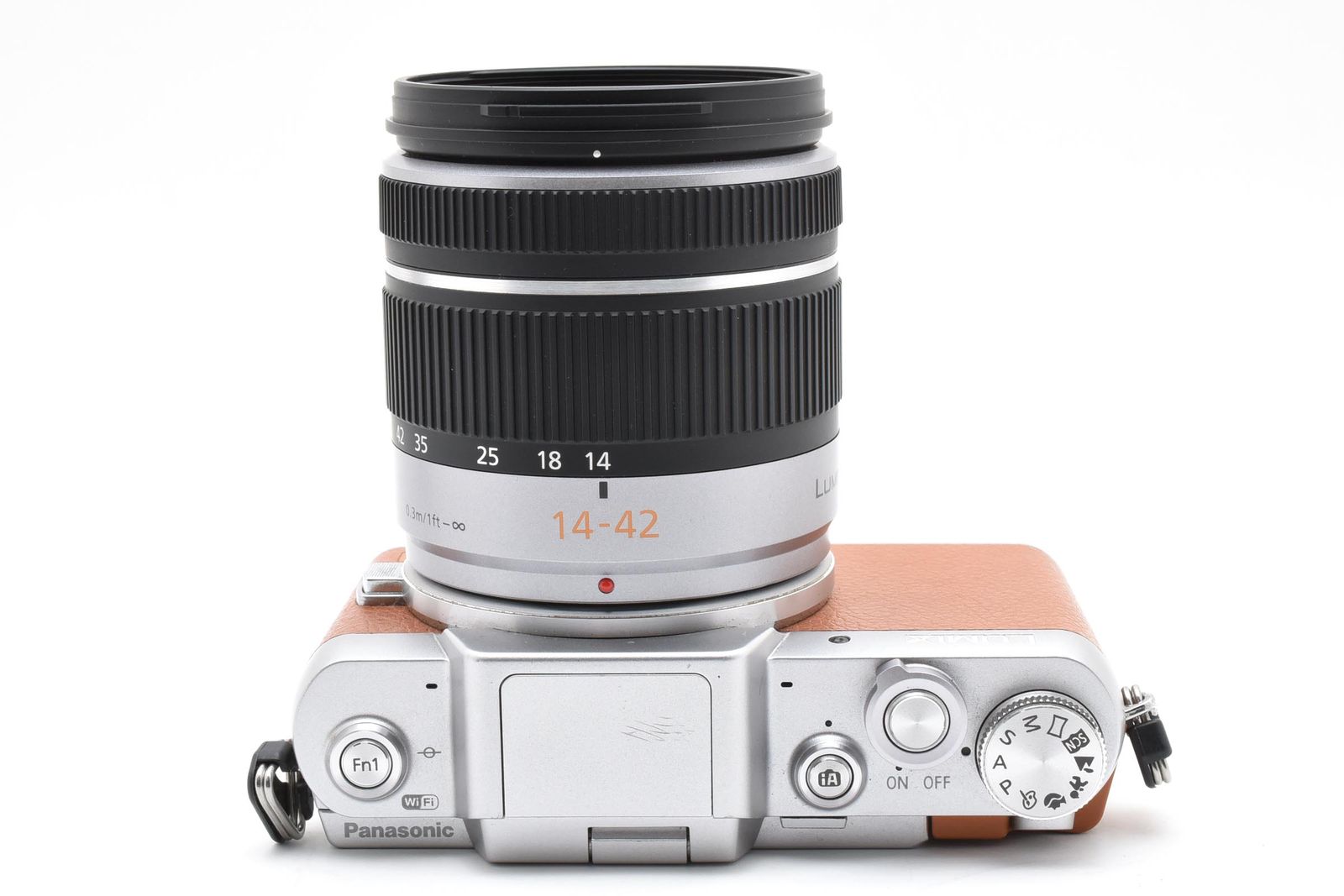 □ 美品 □ パナソニック PANASONIC DMC-GF7 ブラウン レンズセット