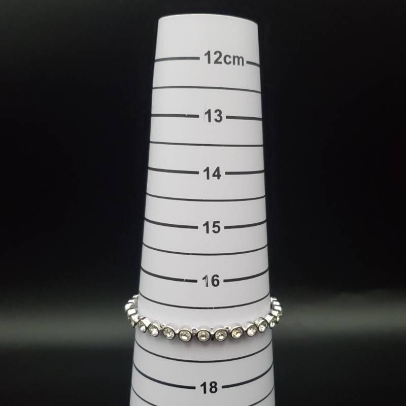 SWAROVSKI スワロフスキー テニスブレスレット クリスタル シルバー 