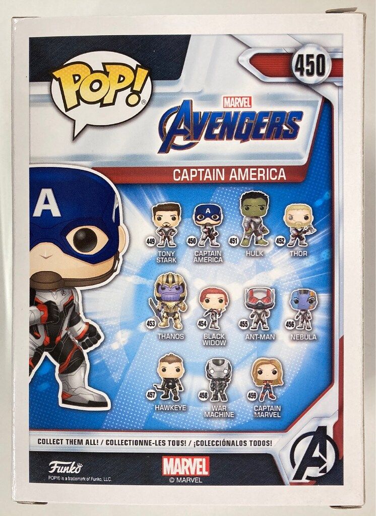 FUNKO POP! / MARVEL CAPTAIN AMERICA 450 - メルカリ