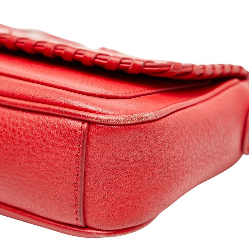 トリーバーチ　ショルダーバッグ　ハンドバッグ　赤 TORY BURCH（トリーバーチ） ロゴ ハンドバッグ ショルダーバッグ 2WAY