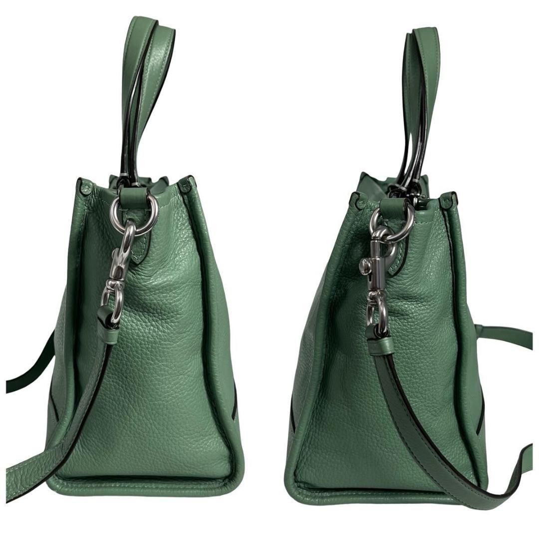 美品 COACH コーチ デンプシー キャリーオール ウィズ パッチ 2way