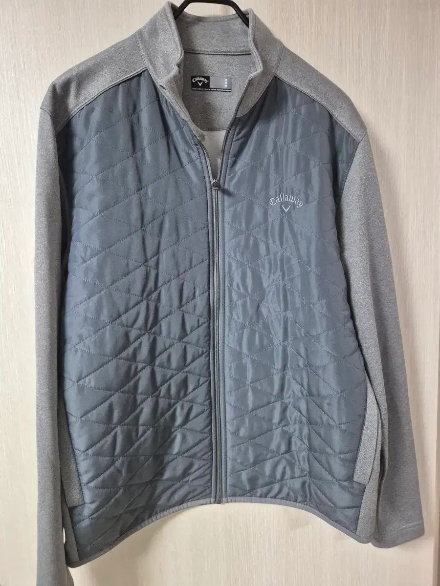 キャロウェイ キルティング ジャケット グレー ジップアップ