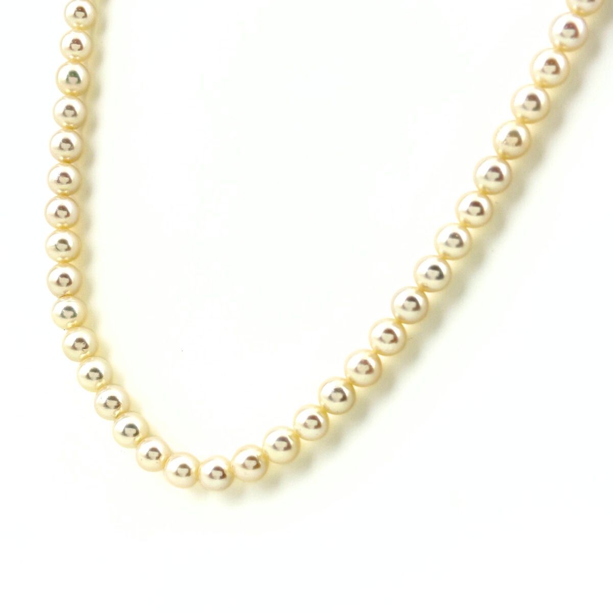 タサキ TASAKI パール デザインネックレス silver 真珠 ペンダント 