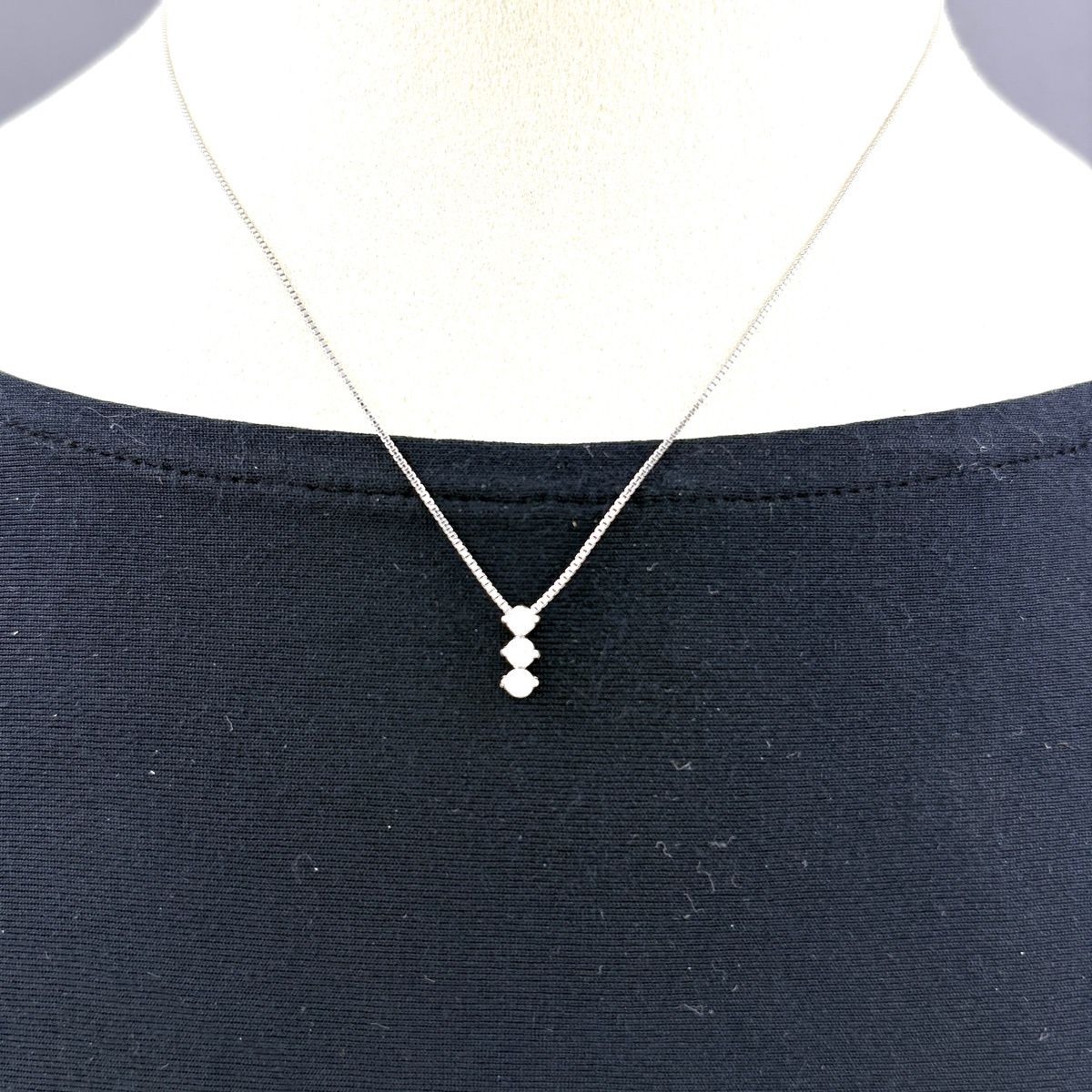 ヴァンドーム青山 VENDOME AOYAMA メレダイヤ デザインネックレス 