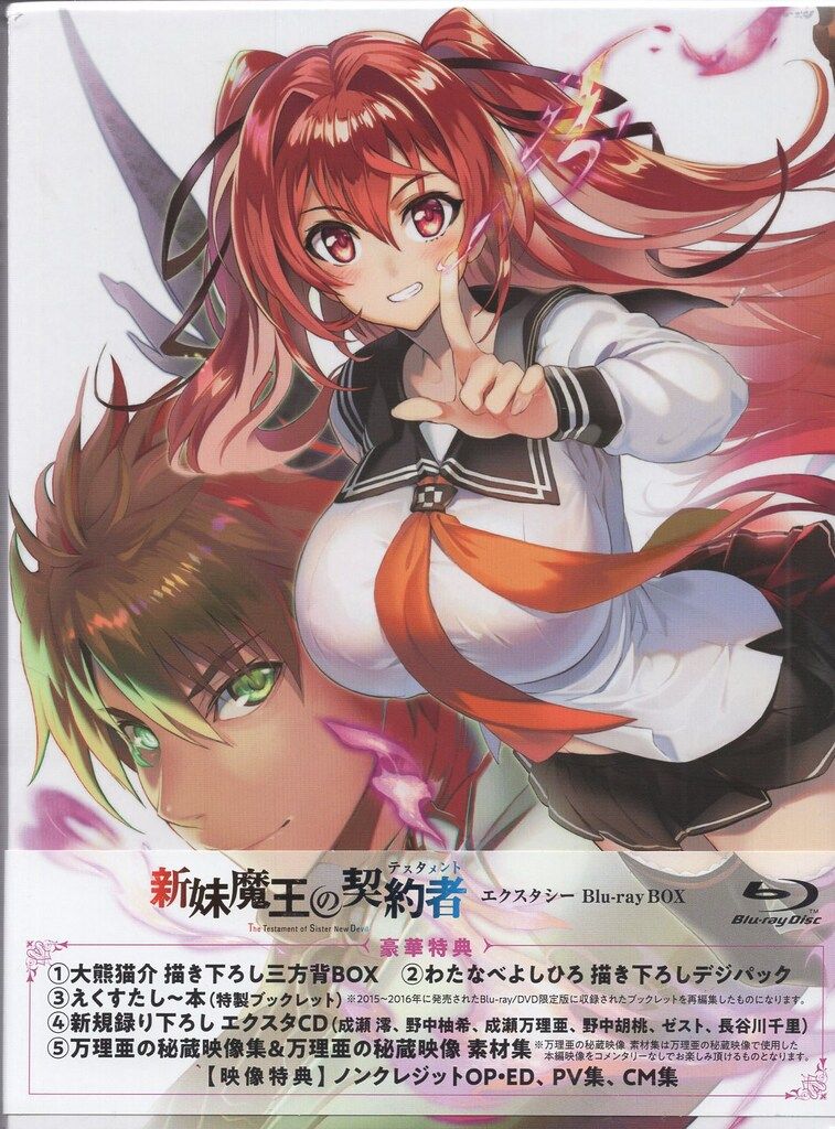 アニメBlu-ray 新妹魔王の契約者 エクスタシー Blu-ray BOX - メルカリ