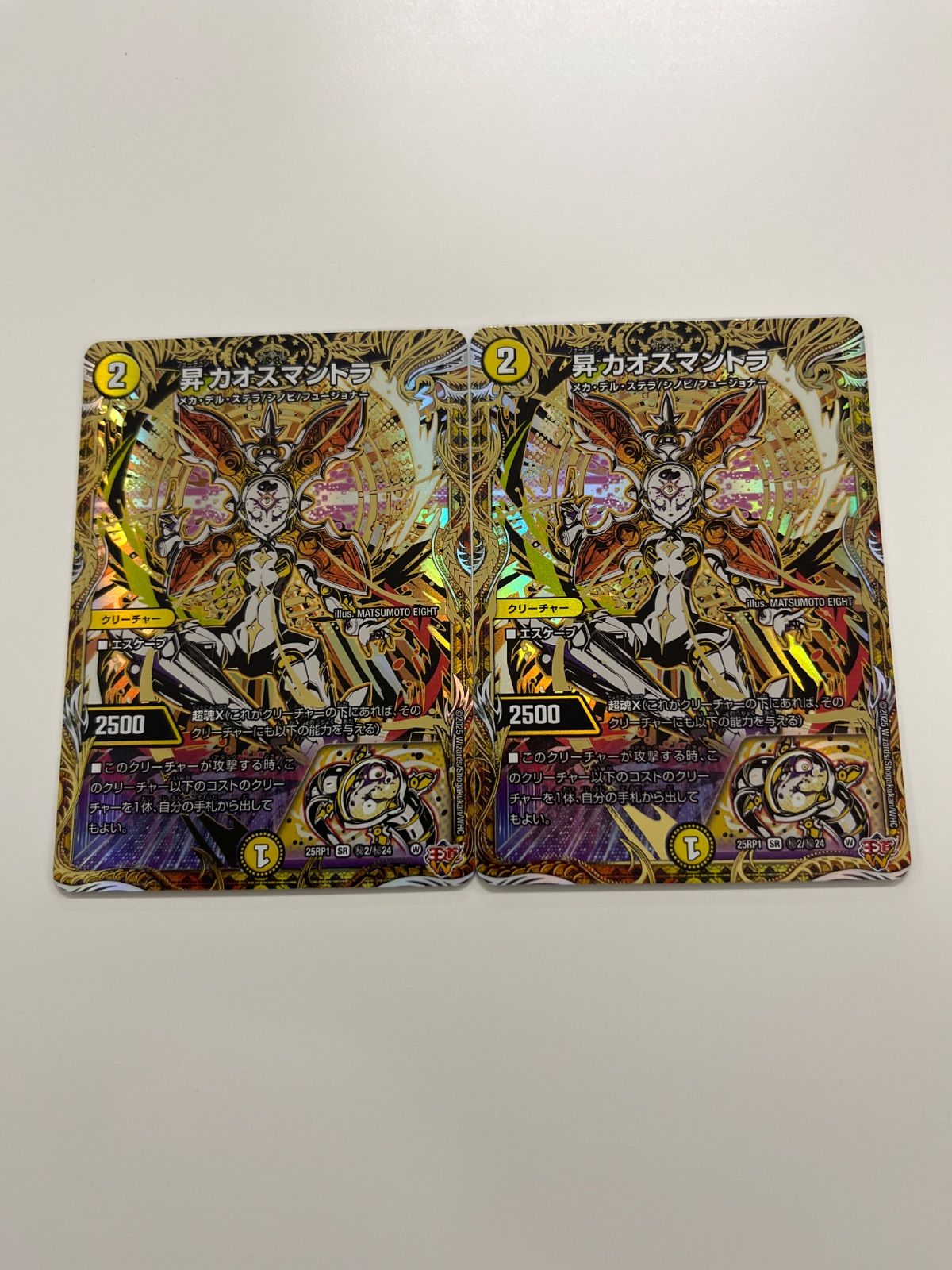 デュエルマスターズ 昇カオスマントラ シークレット2枚 - メルカリ