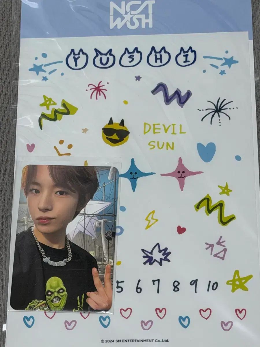 NCT U From  フォトフレームデコステッカーセット ドヨン NCT U From フォトフレームデコステッカーセット ドヨン NCT U From